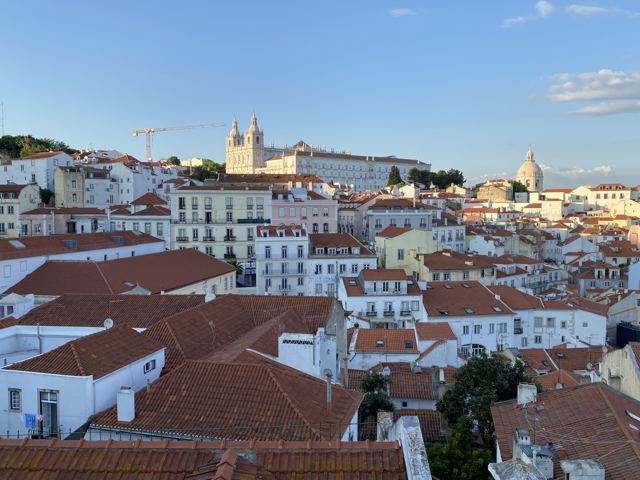 Red rooftops of the old town